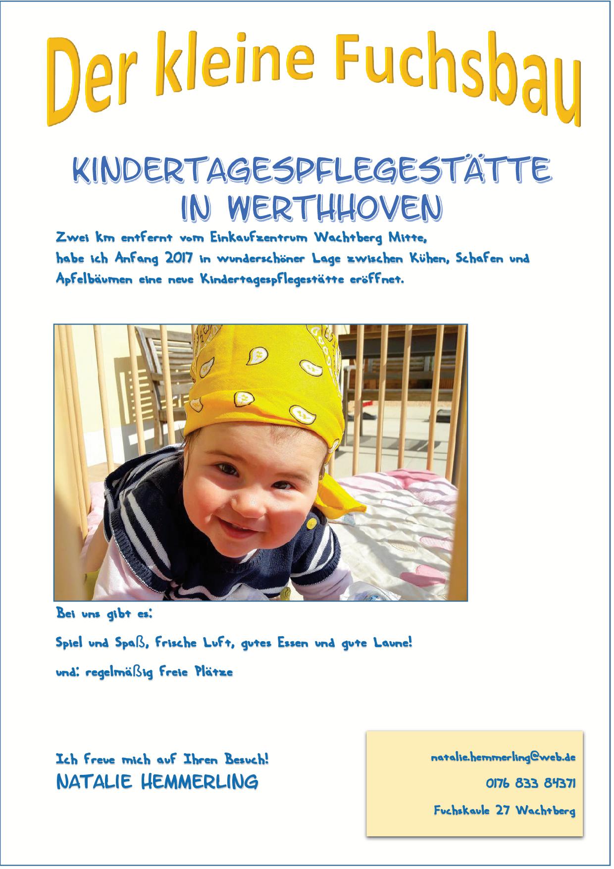 Der Kleine Fuchsbau ist da